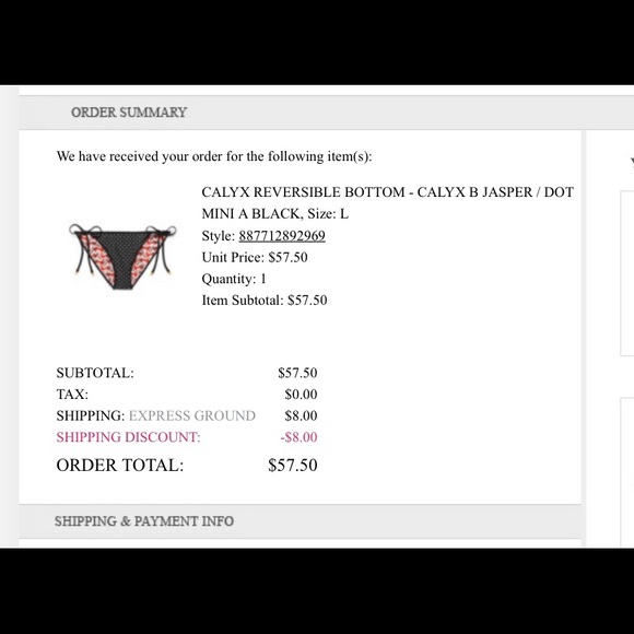 Tory Burch Calyx Reversible Bikini Bottom - Picture 9 of 9